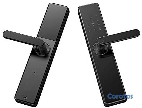 otros electronicos - Cerradura smart para puerta con huella digital inteligente y llaves de acceso 1