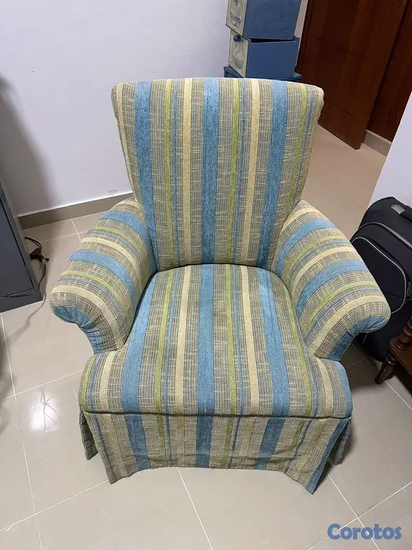 muebles y colchones - BUTACA EN TELA 1