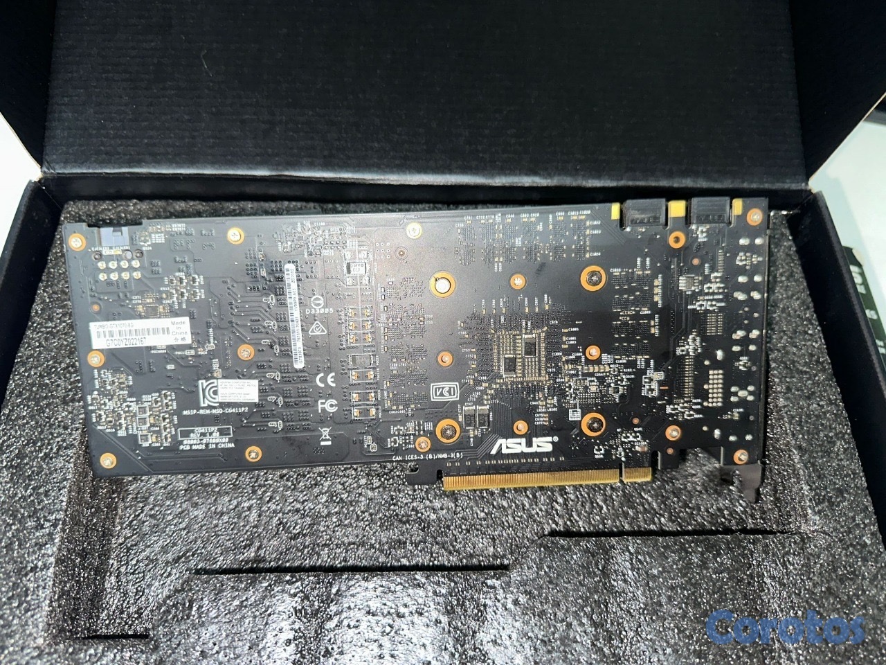 consolas y videojuegos - 🔥 GTX ASUS 1070 8GB GDDR5 Tarjeta grafica TURBO en su caja original!  🎮🔥 3