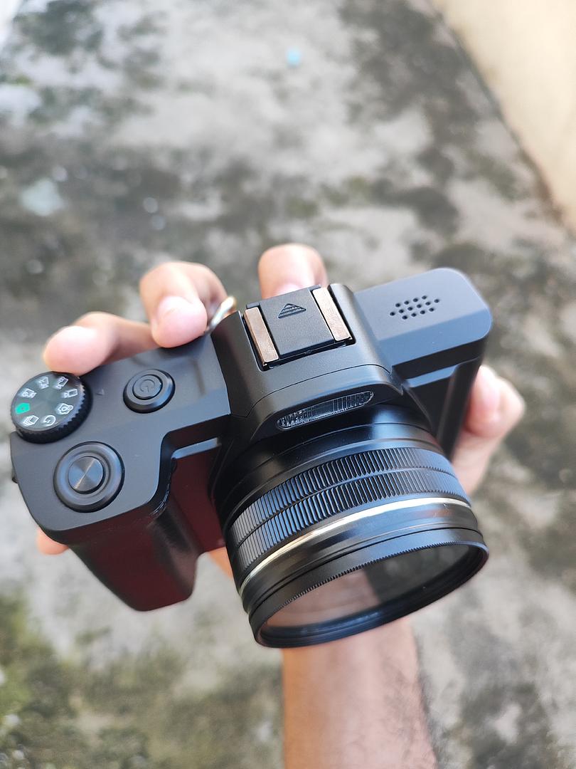 camaras y audio - Cámara digital 5K WiFi con enfoque automático de vlogging para YouTube 1