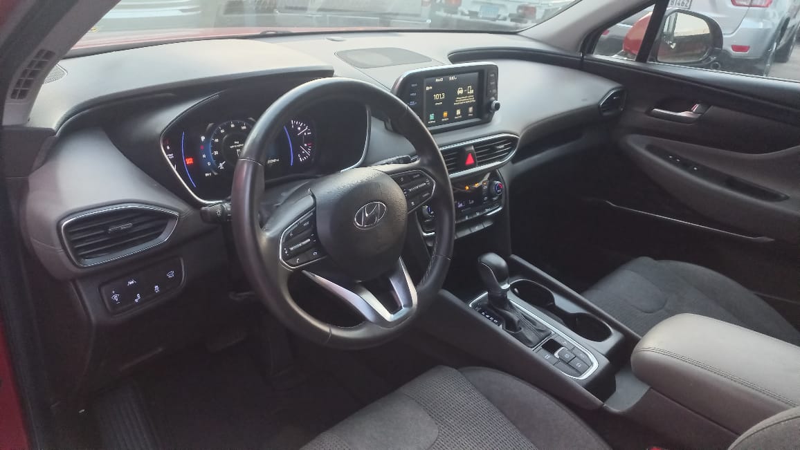 jeepetas y camionetas - Hyundai Santa Fe año 2020 Rojo 5