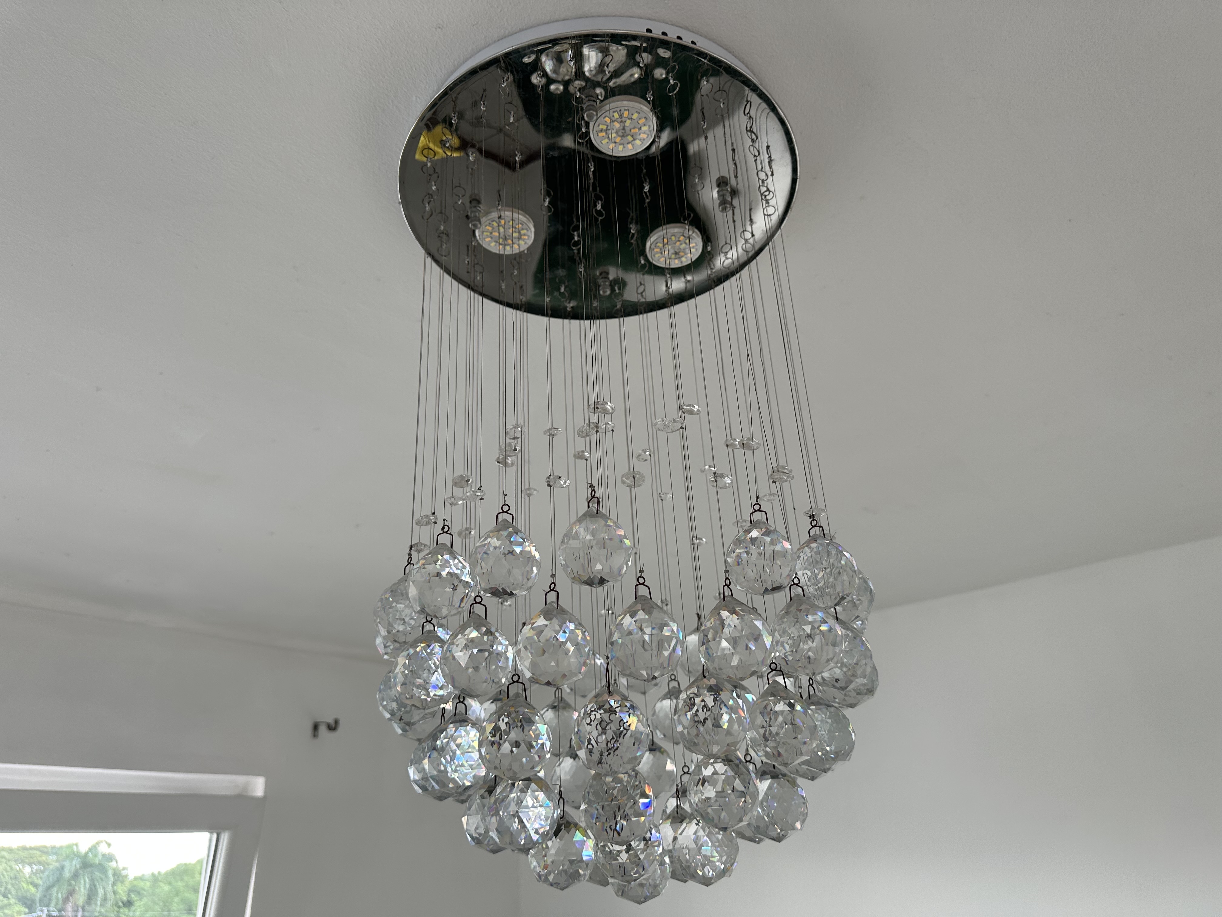 decoración y accesorios - Lámparas de techo  de oportunidad, precio negociable 