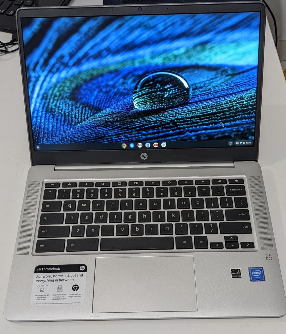 computadoras y laptops - HP Chromebook 14a Celeron N4000 4GB 64GB