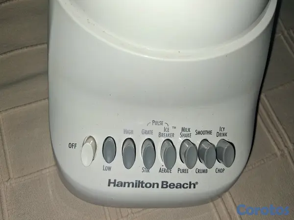 electrodomesticos - Licuadora Hamilton Beach (10 Velocidades)  4