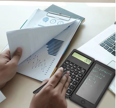 equipos profesionales - Calculadora tableta calculadora touch calculadora con pantalla y lapiz 8