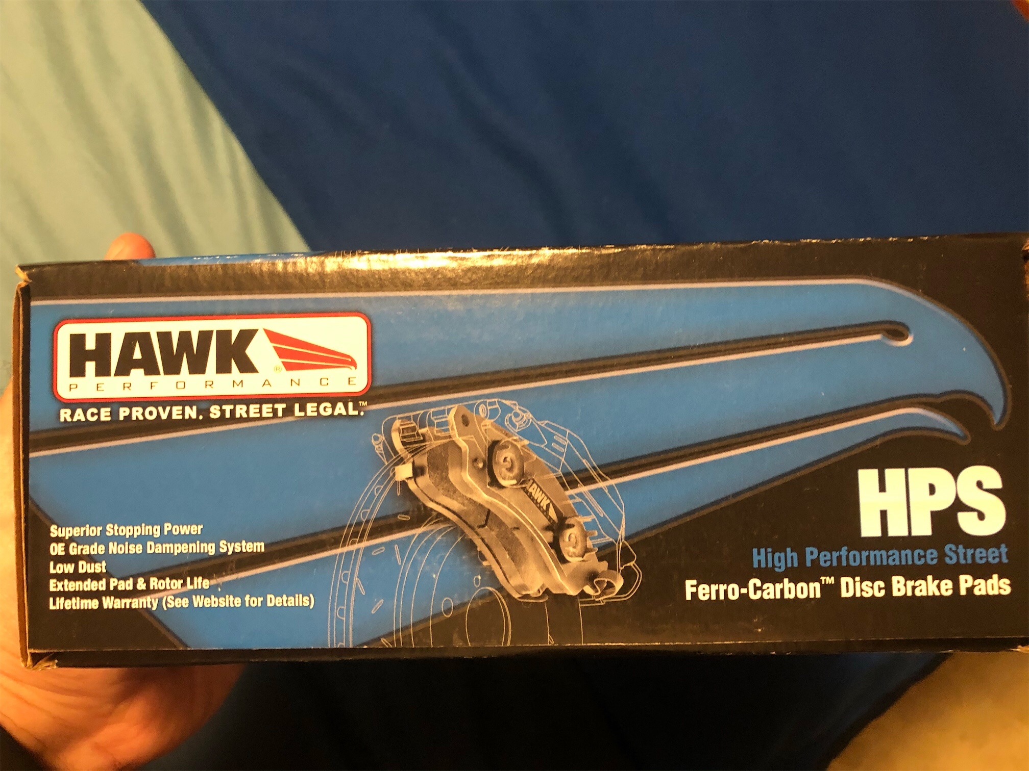 repuestos -  Bandas de freno hawk original y premium para lexus y supra  (2 juego delantero) 0