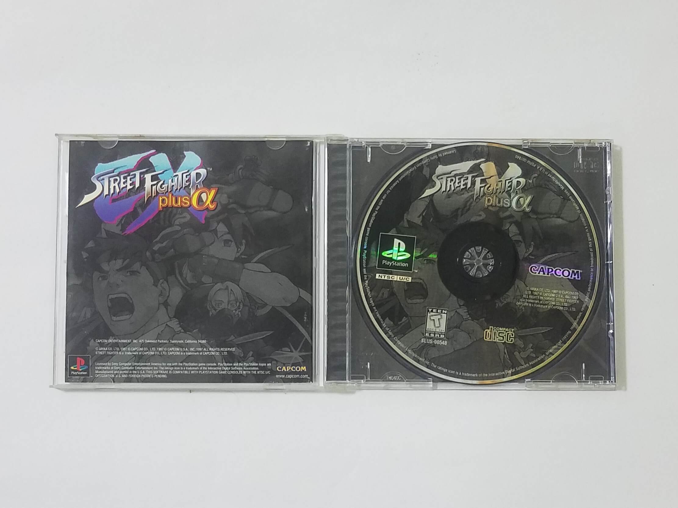 consolas y videojuegos - Street Fighter EX Plus Alpha de PlayStation 1 (PS1 2