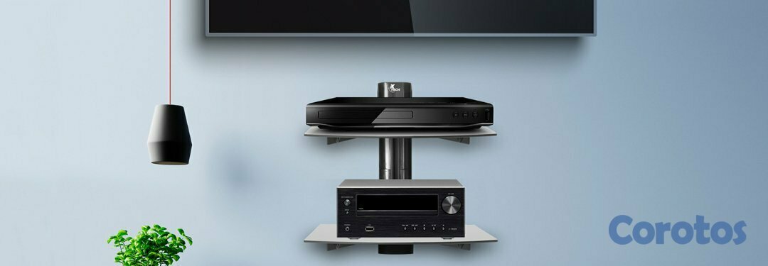 computadoras y laptops - SOPORTE XTECH DE PARED, PARA EQUIPOS ELECTRONICO, (2 REPISAS), SOPORTA HASTA 32L 2