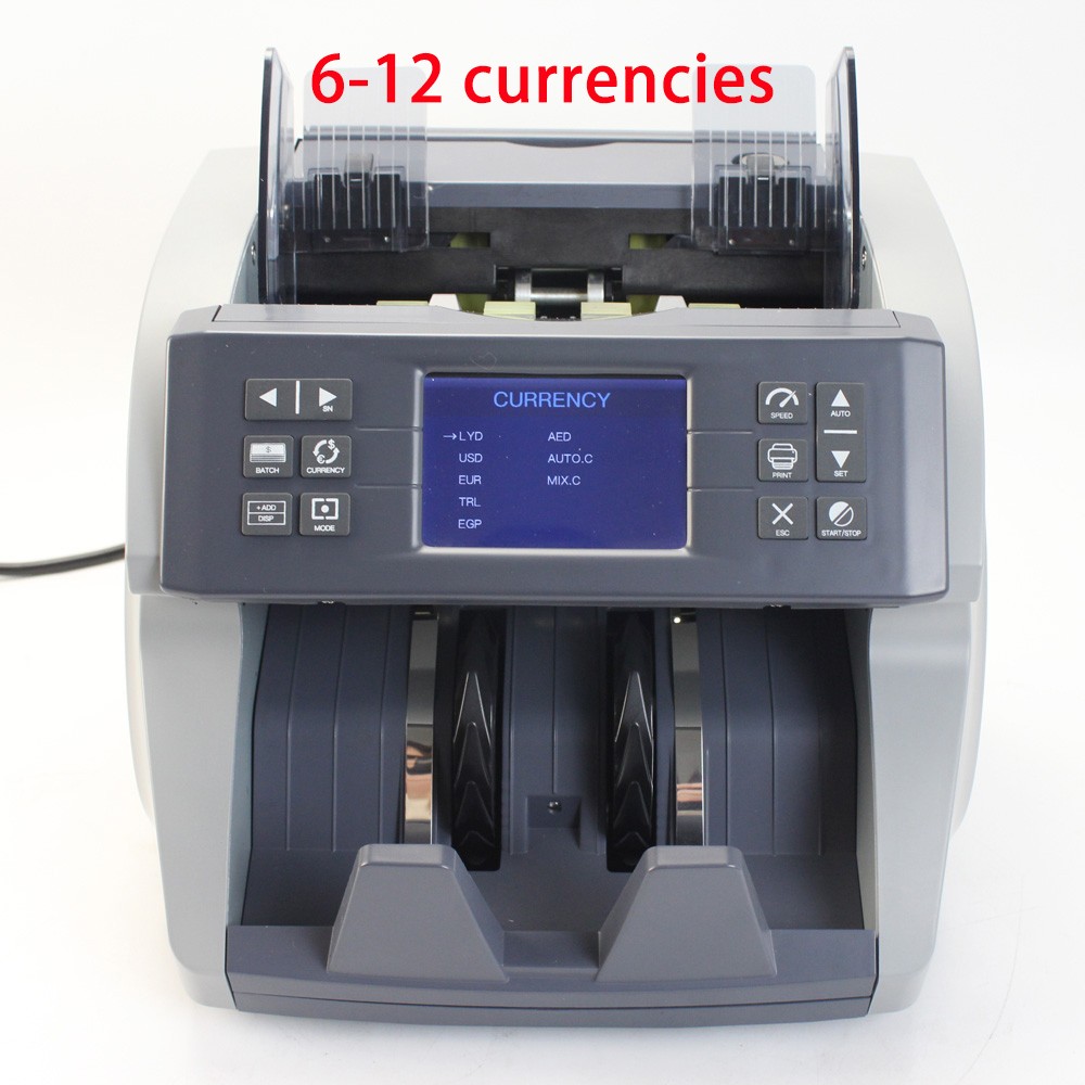 accesorios para electronica - Maquina Contadora detector de billetes dolar peso Euro moneda identificador suma 2