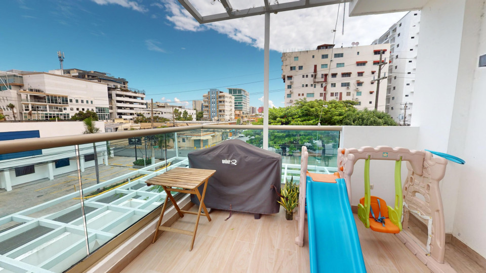 apartamentos - Vendo apartamento en Evaristo Morales  1