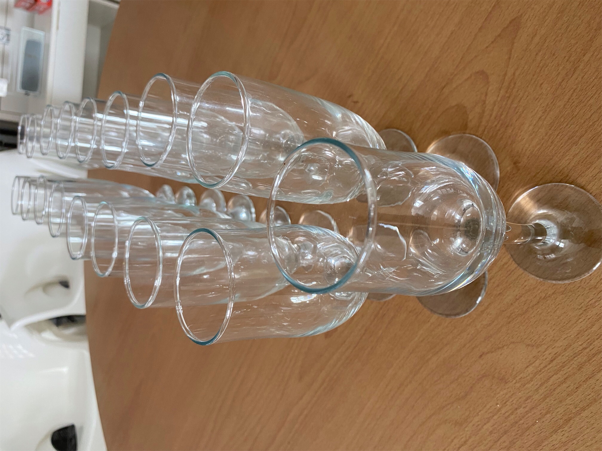 cocina - Copas de champaña