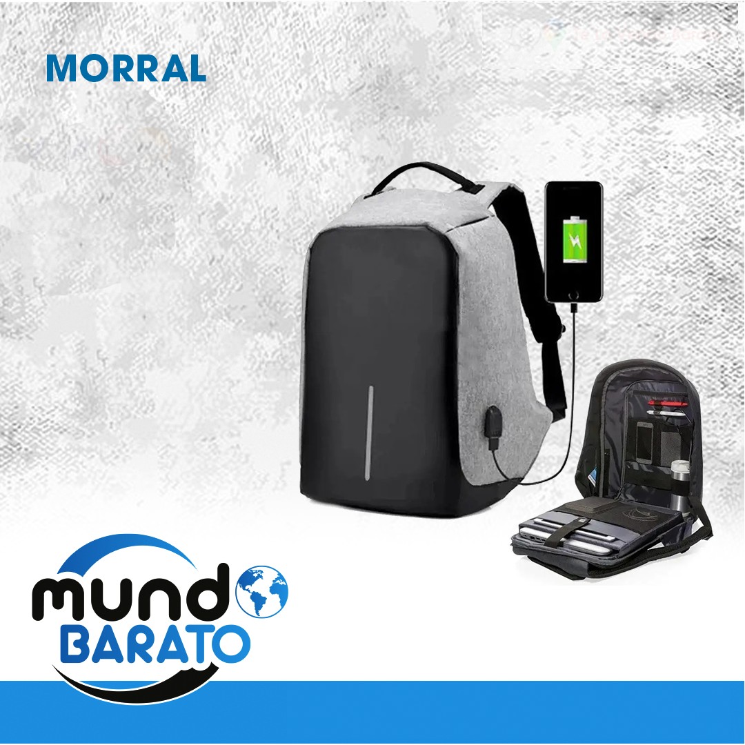 carteras y maletas - Mochila Morral Bulto multifuncional antirobo, para viaje, laptop, impermeable  1