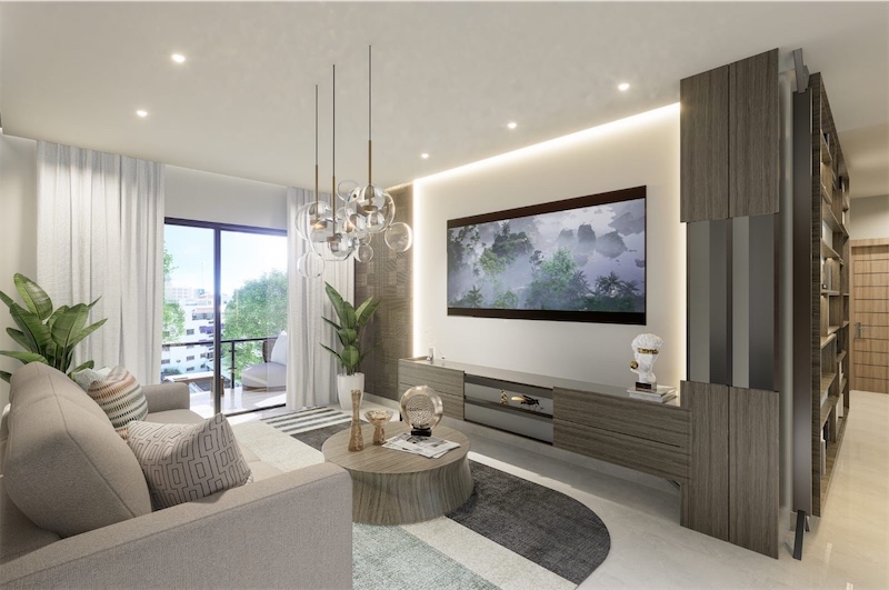 apartamentos - Venta de apartamento en la avenida hípica Santo Domingo este 2