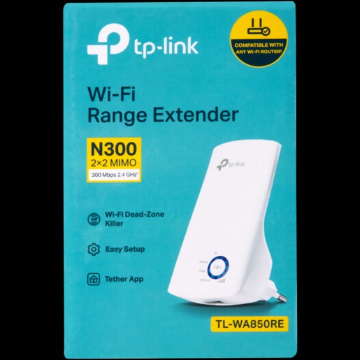 computadoras y laptops - REPETIDOR TP-LINK WA850RE DIRECTO A LA PARED ALTA VELOCIDAD  1