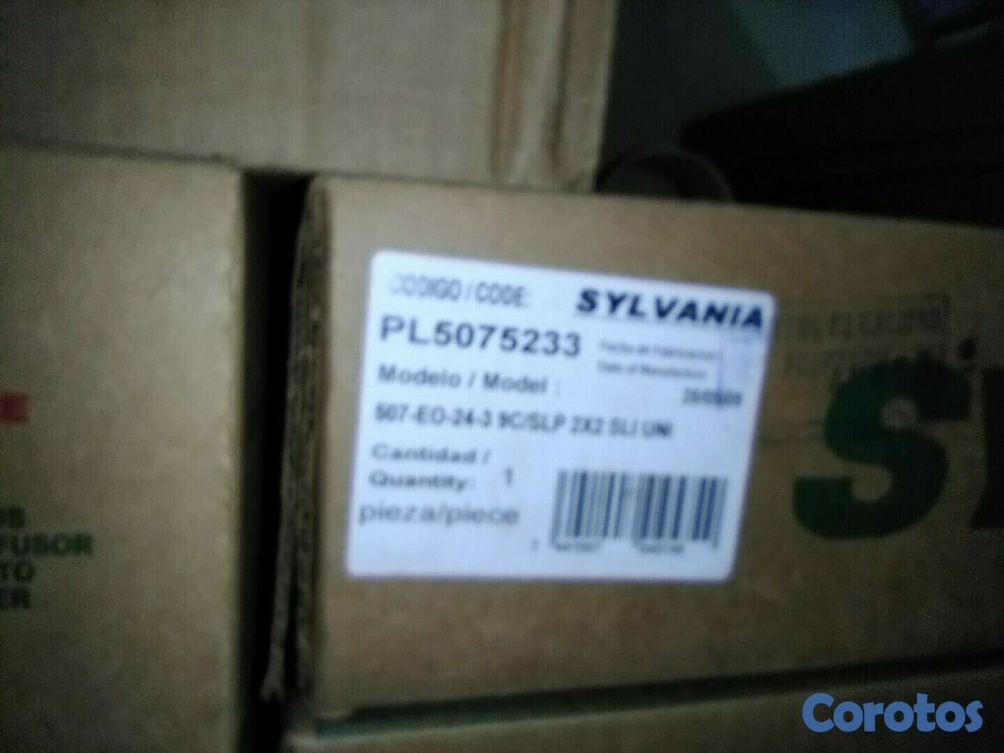 otros electronicos - luminarias parabolicas Sylvania 2' x 2', nuevas 1