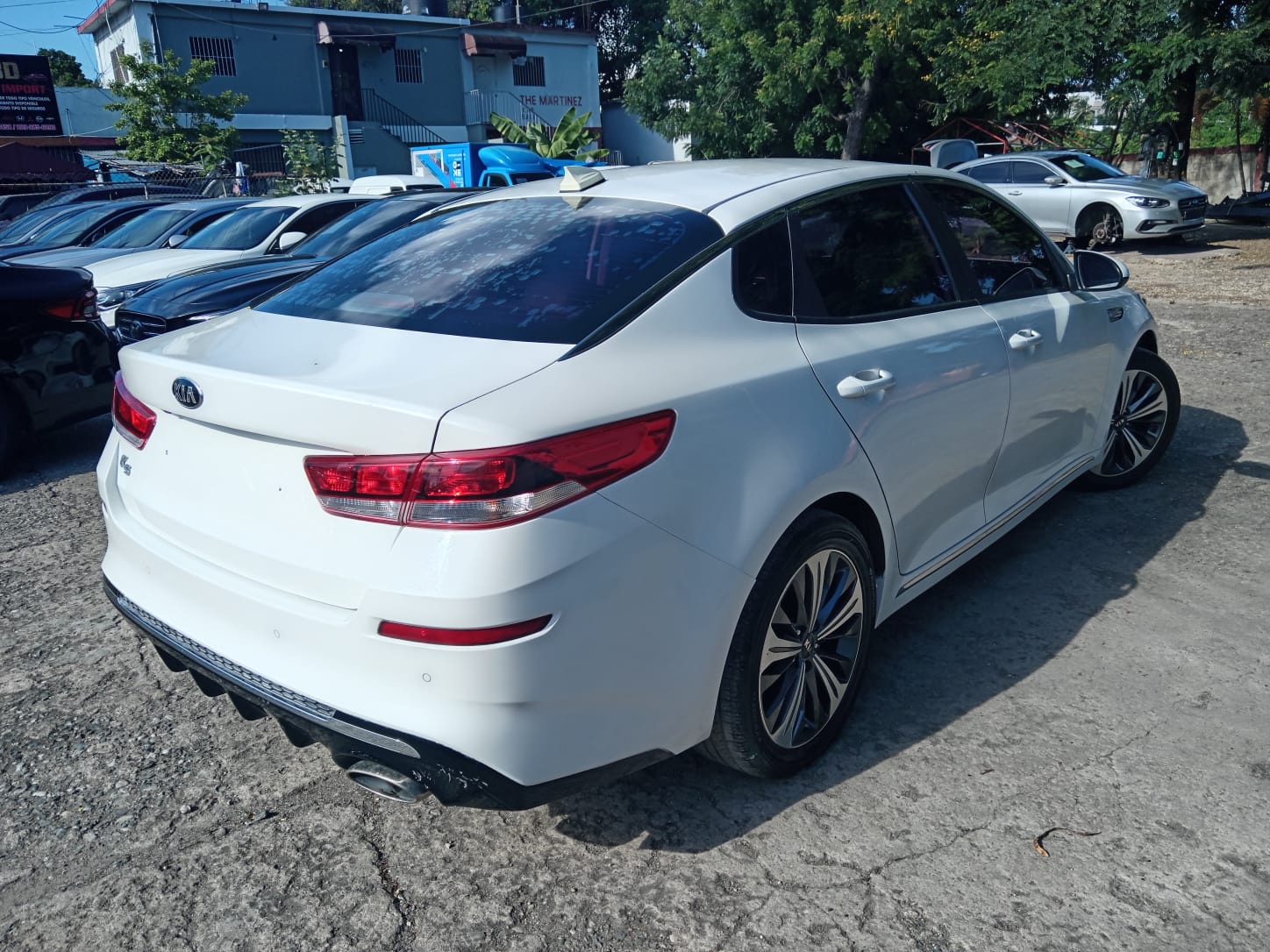 carros - KIA K5 2019 BLANCO 3