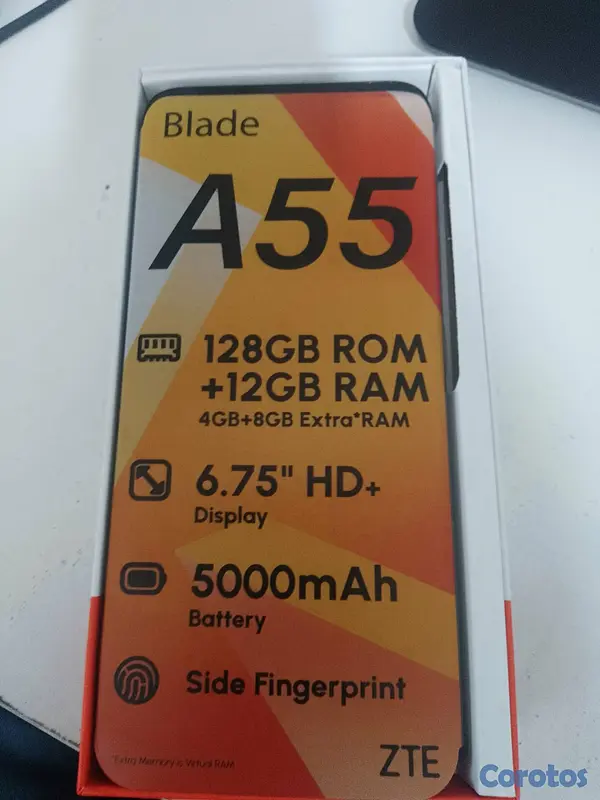 celulares y tabletas - MOVIL ZTE BLADE A55 2