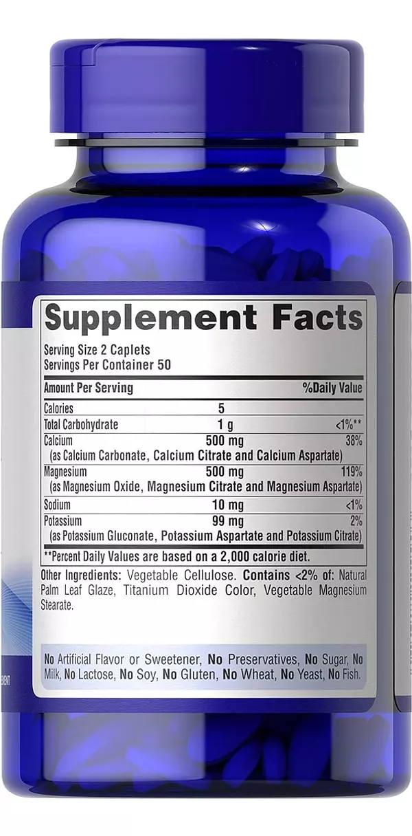 Salud y Equipamiento Médico - Puritan's Pride Calcium Magnesium And Potassium 2