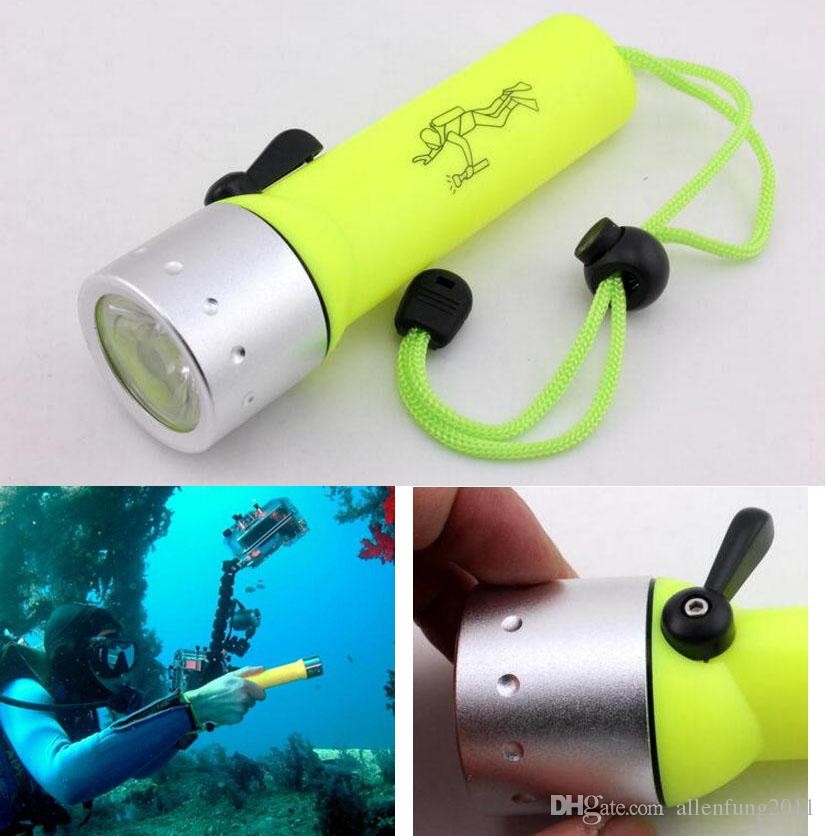 deportes - Linterna Foco de buceo profesional Luz submarina 150M waterproof sumergible LED