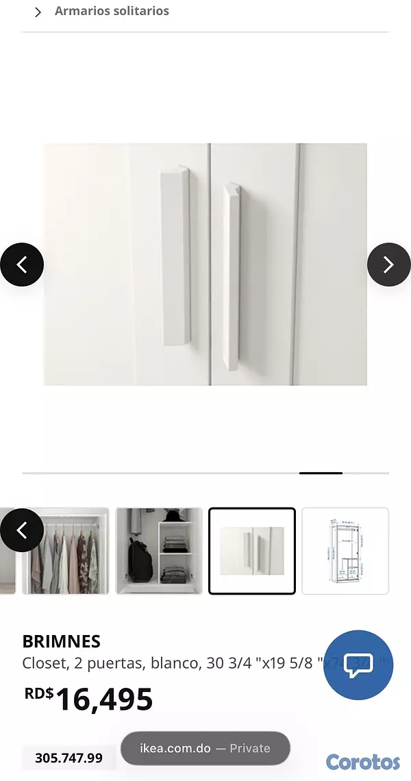 muebles y colchones - Vendo armario ikea 4