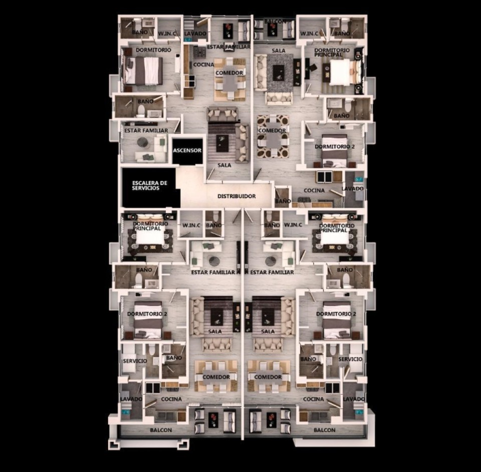 apartamentos - Proyecto en Venta en TROPICAL METALDOM 4