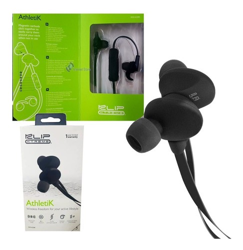 computadoras y laptops - AUDIFONO CON MICROFONO KLIPX BLUETOOTH, DEPORTIVOS, BATERIA RECARGABLE, NEGRO 0