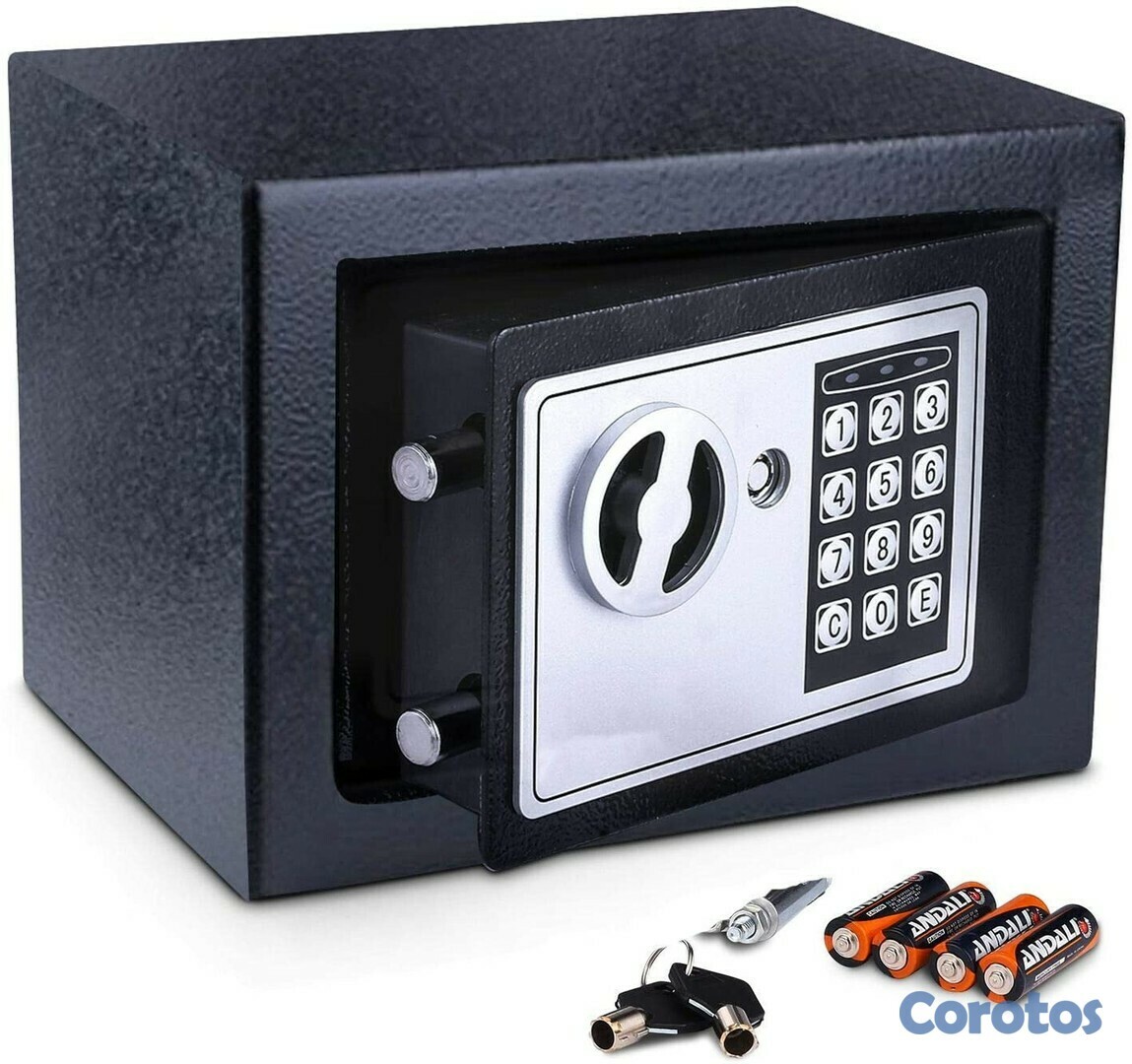 decoración y accesorios - Caja Fuerte Pequeña Caja Seguridad de 23 cms 2