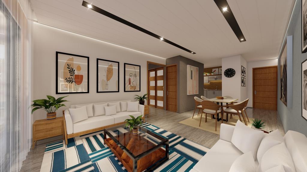 apartamentos - Apartamentos en Tropical del Este San Isidro 3