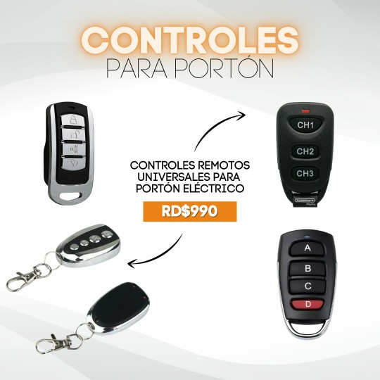 otros electronicos - Control remoto para portón eléctrico