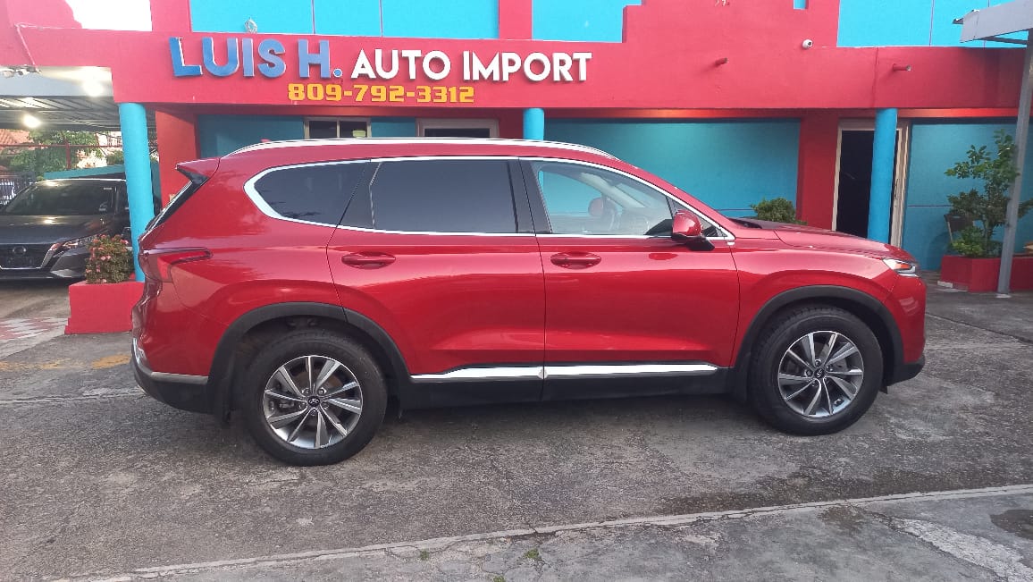 jeepetas y camionetas - Hyundai Santa Fe año 2020 Rojo 6