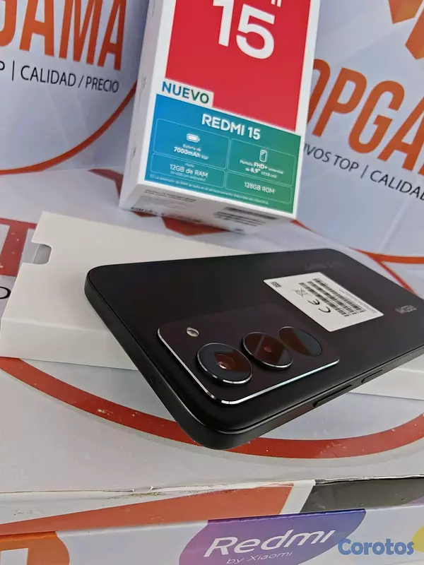 celulares y tabletas - REDMI 15, 6GB RAM 128GB ROM 8