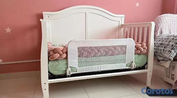 muebles - cuna con colchón  2