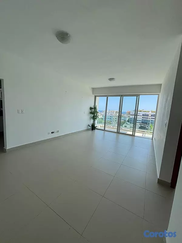 apartamentos - Apartamento en Gazcue Vista al mar de 2 hab 2