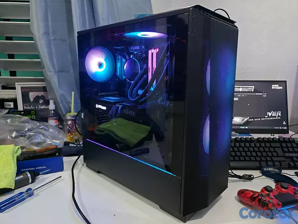 computadoras y laptops - Pc Gaming RGB ---Alto Rendimiento--- Ryzen 5600x 2