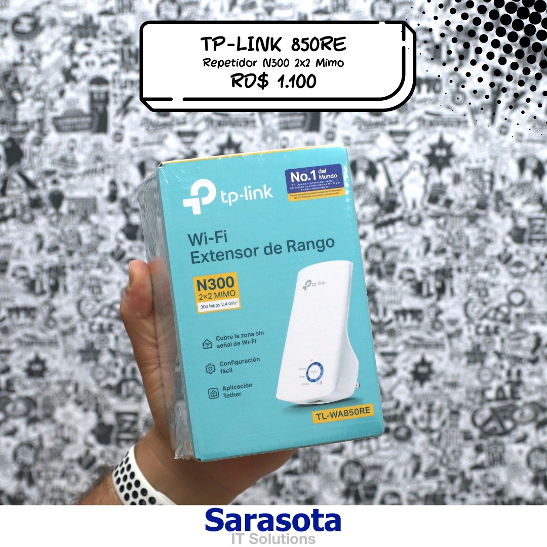 accesorios para electronica - TP-Link Repetidor WA850RE (Somos Sarasota)