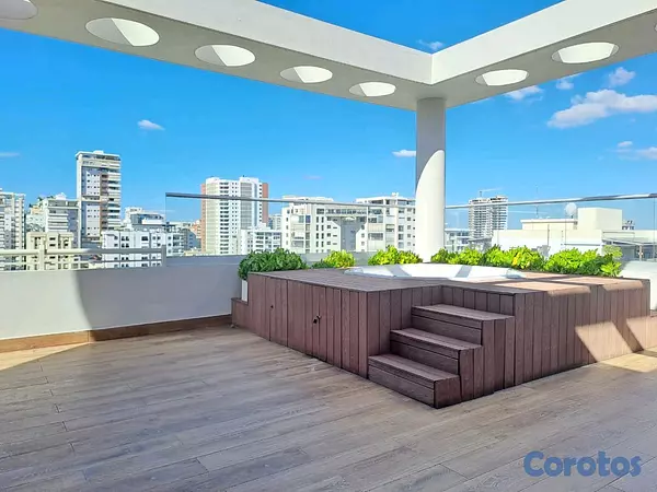 apartamentos - Apartamento en alquiler amueblado en Piantini  10