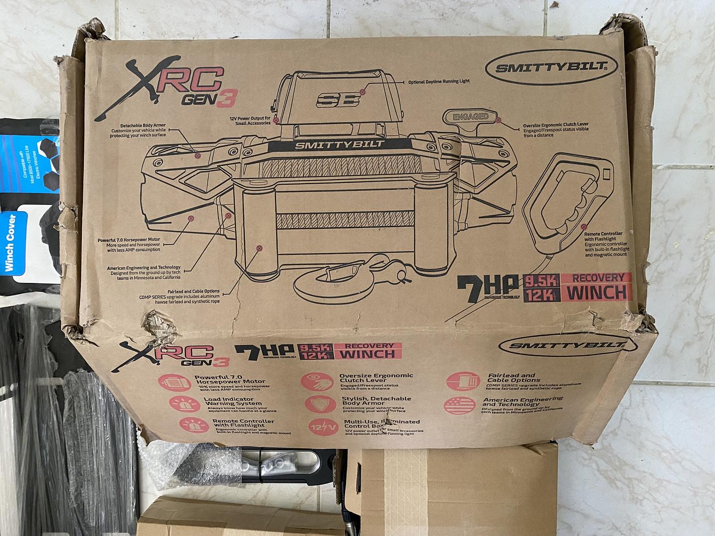 otros electronicos - Winche Smittybilt XRC Gen3  2