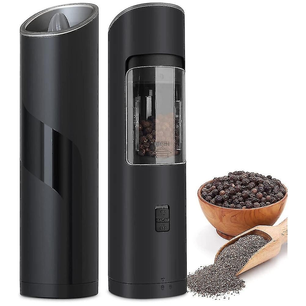 cocina - Molinillo electrico por gravedad de sal o pimienta con luz led salt and pepper 1