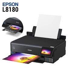 impresoras y scanners - Impresora inalámbrica fotográfica multifuncional 3 en 1 Epson EcoTank L8180  1