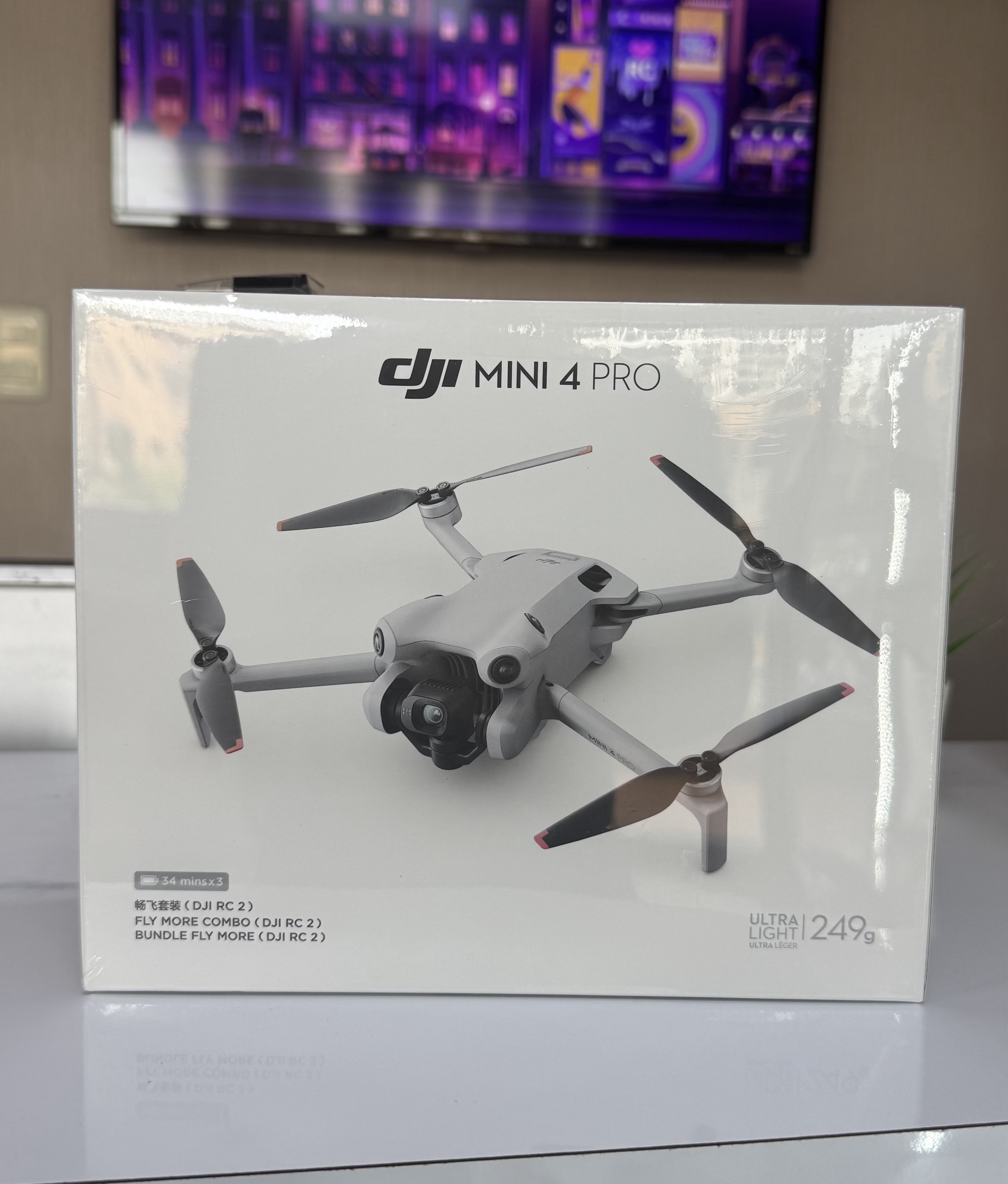camaras y audio - Drone DJI Mini 4 Pro Fly More Combo Nuevo Sellado  2
