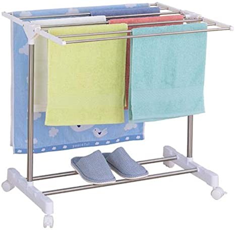 decoración y accesorios - Tendedero colgador rack de 6 toallas ideal para salon peluquerias   1