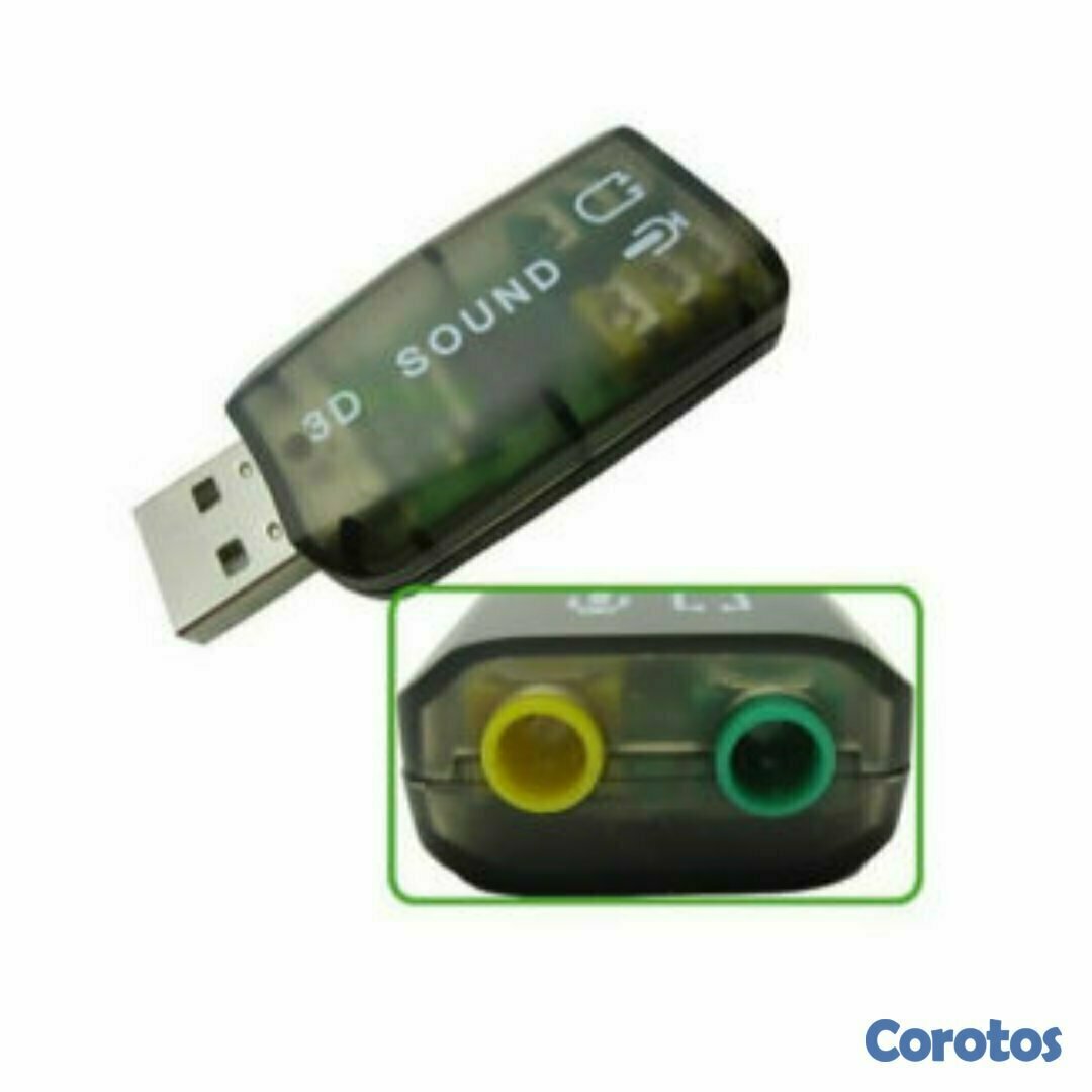 computadoras y laptops - ADAPTADOR DE SONIDO AGILER USB  5.1 (AGI-1130)  2