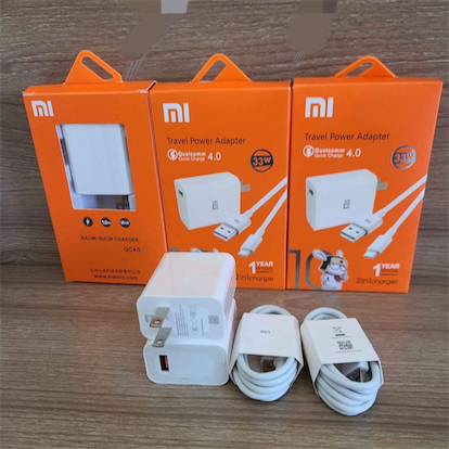 celulares y tabletas - cargador xiaomi 27W  1