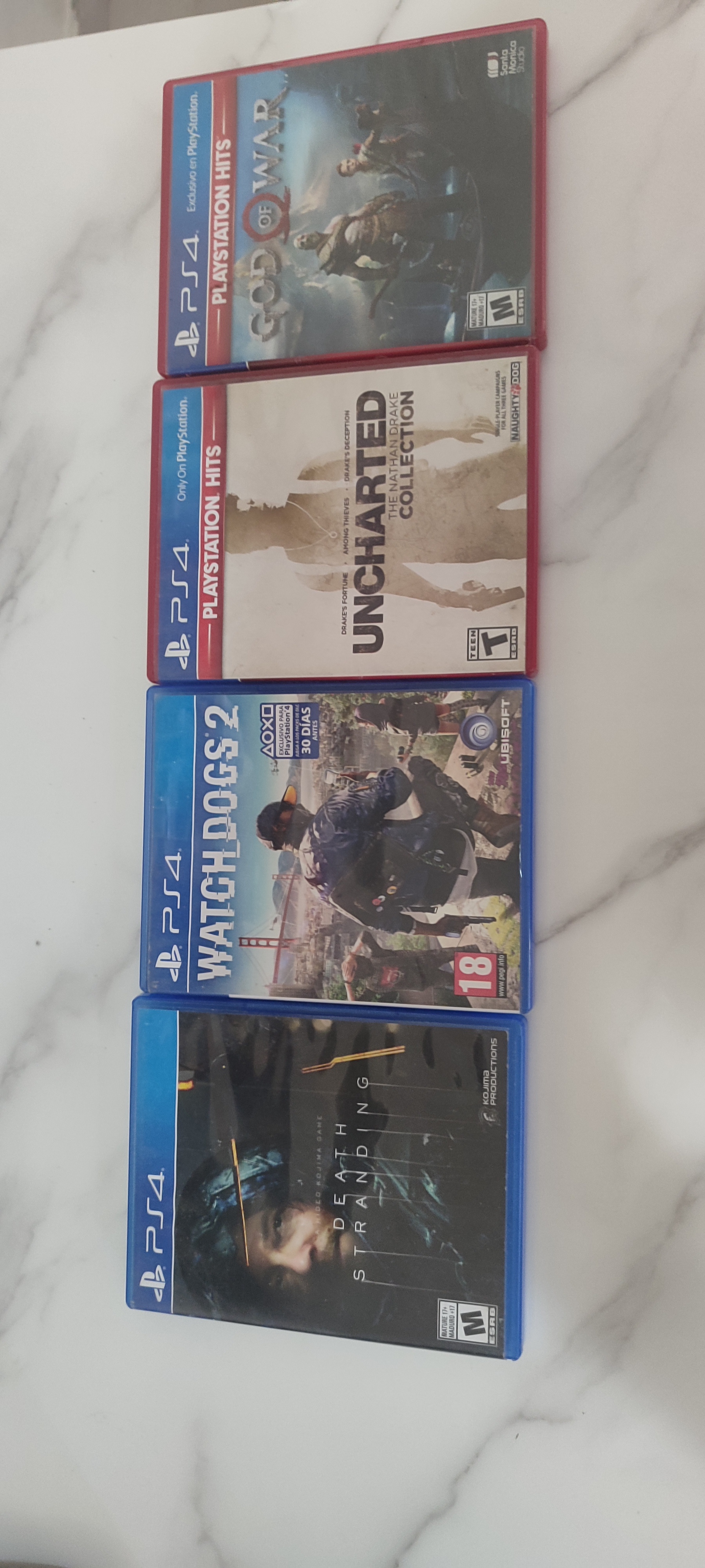 consolas y videojuegos - Discos PS4 mismo precio cada uno 2
