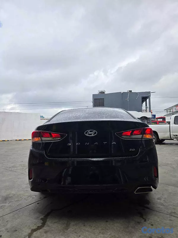 carros - HYUNDAI SONATA NEW RISE 2018 NEGRO GASOLINA 6