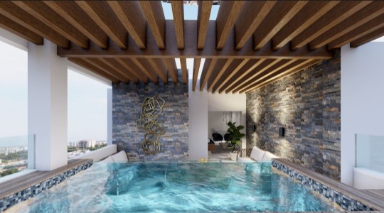 penthouses -  APART. EN MODERNA TORRE EN REP. LOS 3OJOS. AV. CHARLES DE GAULLE, S.D.E 2