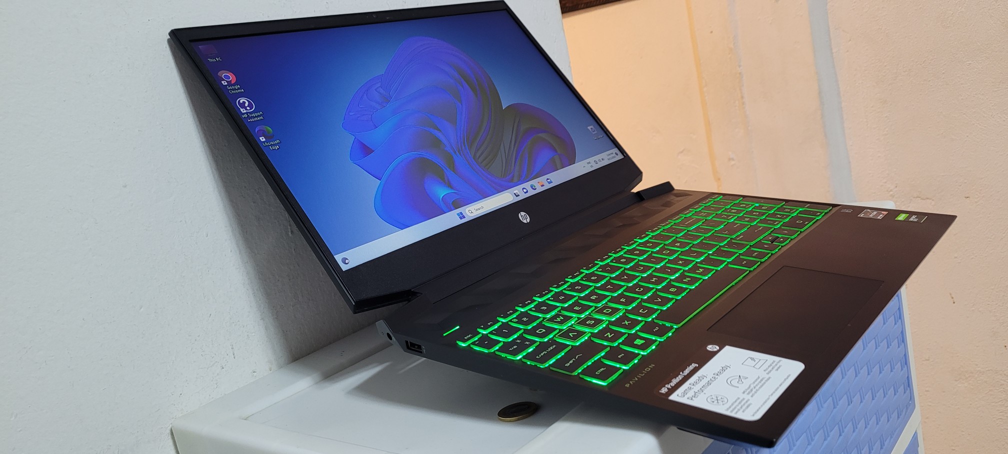 computadoras y laptops - Laptop Hp Gaming Ryzen 5 Ram 16gb ddr4 Disco 512gb SSD GTX 1650 4gb Dedicada 1