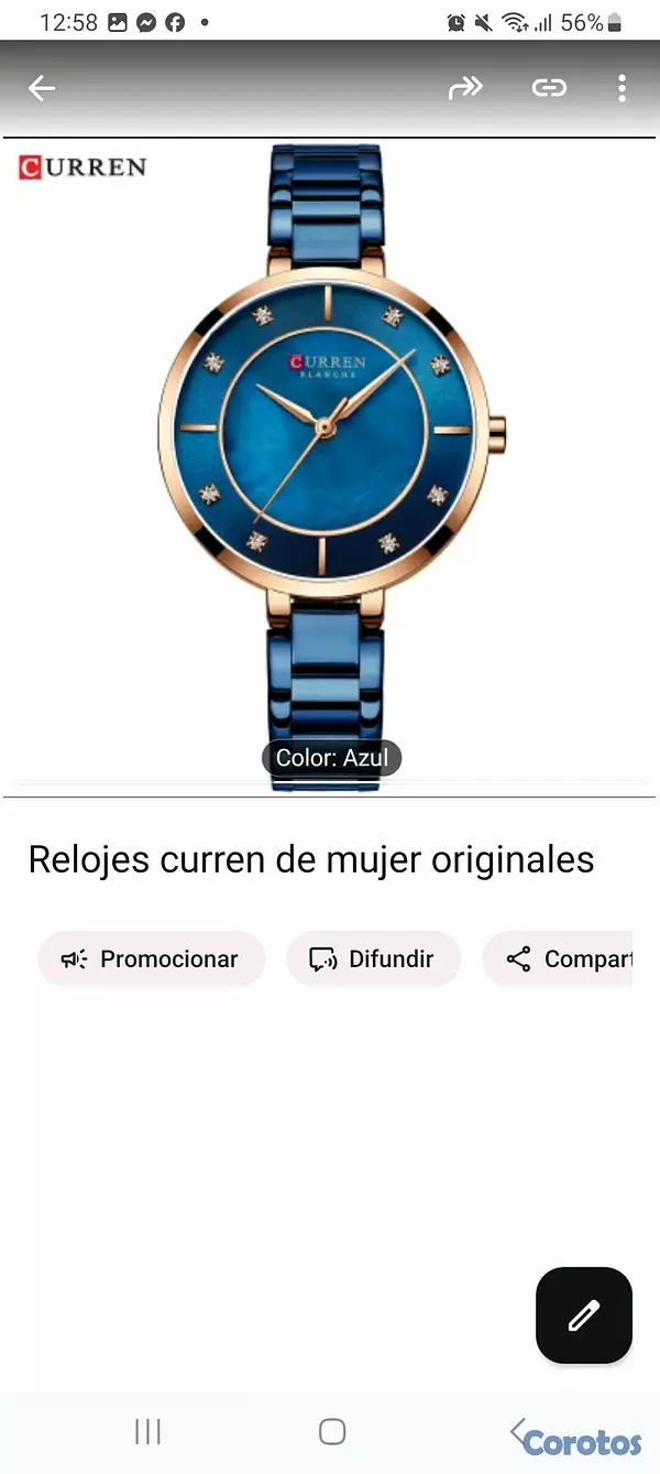 joyas, relojes y accesorios - Relojes curren y Poedagar Originales  11