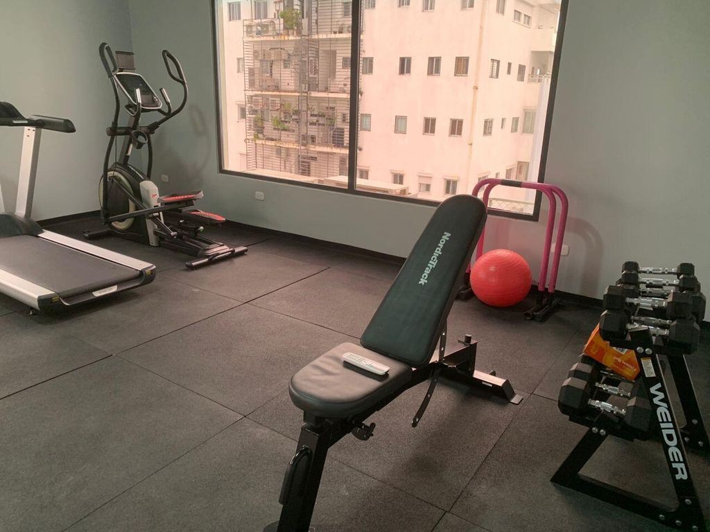 apartamentos - Apartamento, amueblado en alquiler, balcón, gimnasio, jacuzzi, seguridad. 8