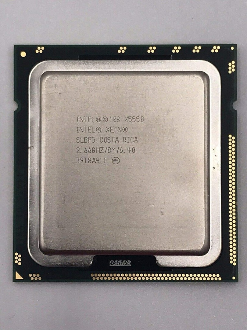 computadoras y laptops - Procesador Intel Xeon X5550
caché de 8M, 2,66 GHz, 6,40 GT/s Intel QPI 2